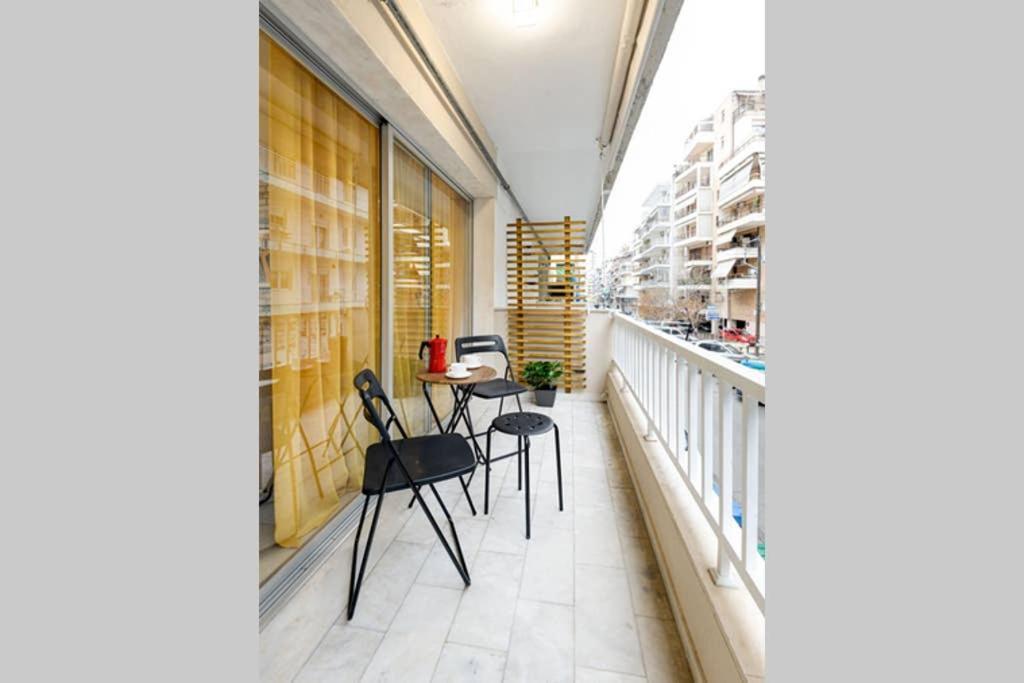 Spacious Stylish Studio Up To 4Ppl Close To Centre Tessalónica Exterior foto
